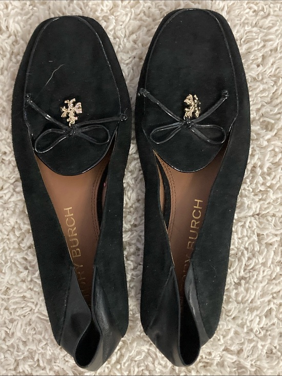 Tory Burch Shoes - Tory Burch Black Loafers for Women size 10